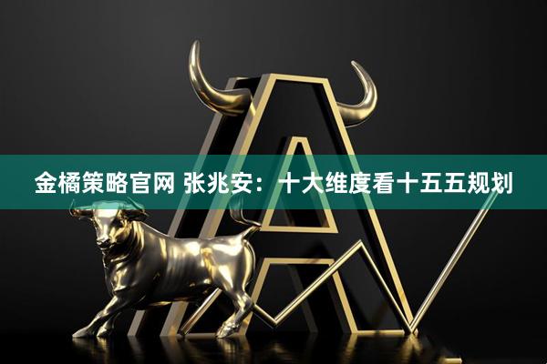 金橘策略官网 张兆安：十大维度看十五五规划