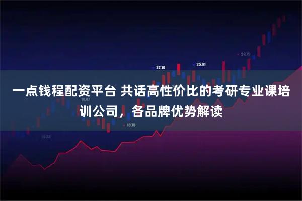 一点钱程配资平台 共话高性价比的考研专业课培训公司,各品牌优势解读